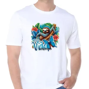 Camiseta Ecológica Osito Perezoso