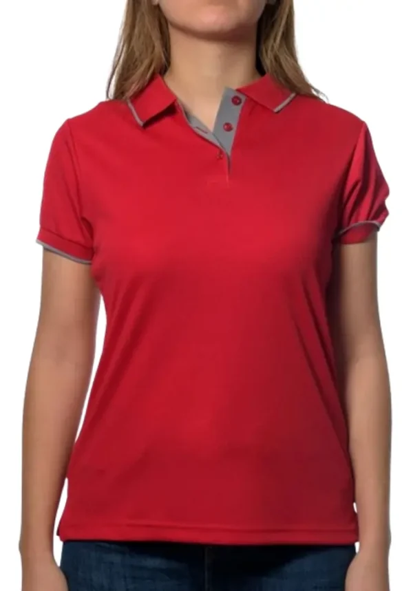 camiseta polo Ok para mujer